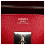 Hermès 2013 Birkin 35 Rouge Vif Epsom Palladium Hardware Quality Rep