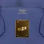 Hermès 2018 Birkin 30 Blue Brighton Togo Gold Hardware Lushentic Bags