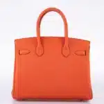 Hermès 2020 Birkin 30 Feu Togo Gold Hardware Affordable designer bag dupes