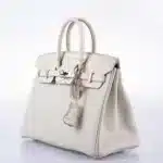 Hermès Birkin 25 Touch Beton Matte Alligator Mississippiensis & Togo Palladium Hardware Lushentic reviews