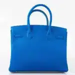 Hermès Birkin 30 Blue Zellige Togo Gold Hardware luxury bags