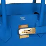 Hermès Birkin 30 Blue Zellige Togo Gold Hardware luxury bags