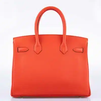 Hermès Birkin 30 Capucine Togo Gold Hardware