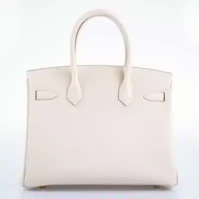 Hermès Birkin 30 Craie Togo Gold Hardware Lushentic Replica