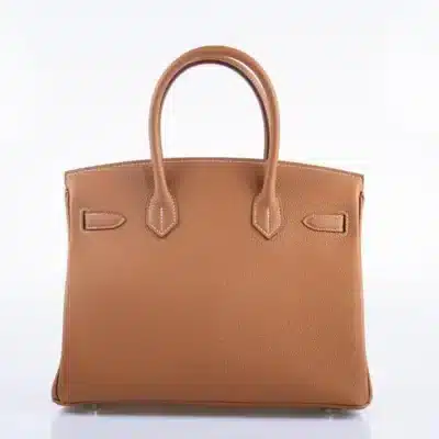 Hermès Birkin 30 Gold Togo Palladium Hardware