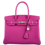 Hermès Birkin 30 Rose Pourpre Togo Palladium Hardware Fake luxury bags for sale