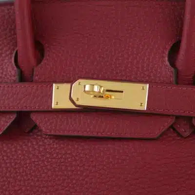 Hermès Birkin 30 Rouge Grenat Togo Gold Hardware