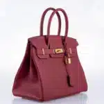 Hermès Birkin 30 Rouge Grenat Togo Gold Hardware