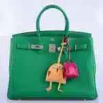 Hermès Birkin 35 Bambou (Bamboo) Green Togo Palladium Hardware