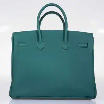 Hermès Birkin 35 Malachite Togo Gold Hardware Affordable