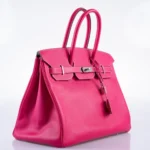 Hermès Birkin 35 Rose Tyrien and Rubis Epsom Palladium Hardware Replica luxury handbag