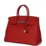 Hermès Birkin 35 Rouge Casaque Togo Palladium Hardware