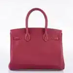 Hermès HSS 2015 Birkin 30 Rubis & Orange H Togo Gold Hardware