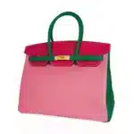 Hermès HSS Birkin 35 Rose Confetti/Rose Tyrien/Bamboo Epsom Brushed Gold Hardware