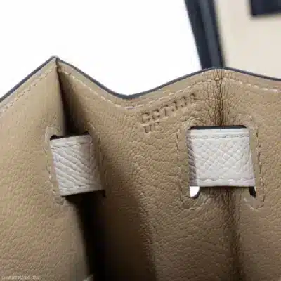 Hermès HSS Kelly 28 Sellier Trench And Craie Epsom Gold Hardware dupes bag