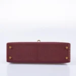 Hermès HSS Mini Kelly 20 Bordeaux and Raisin Chevre Gold Hardware Lushentic replica handbags