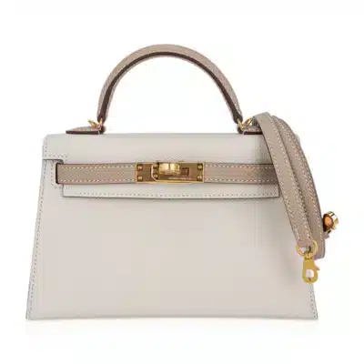 Hermès HSS Mini Kelly 20 Sellier Nata and Trench Epsom Gold Hardware Lushentic inspired bags