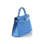 Hermès Mini Kelly 20 Bleu Bleuet Ostrich Palladium Hardware Lushentic reviews