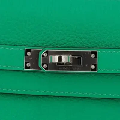 Hermès Kelly 25 Menthe Togo Palladium Hardware Lushentic quality