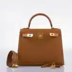 Hermès Kelly 28 Sellier Gold Epsom Gold Hardware Replica designer handbags