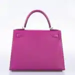 Hermès Kelly 28 Sellier Rose Pourpre Epsom Palladium Hardware luxury bags