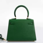 Hermès Mini Kelly 20 Sellier Vert Clair Epsom Gold Hardware Handmade replica bags