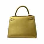 Hermès 2005 Kelly 25 Sellier Gold Chevre Gold Hardware Quality Replica