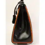 Hermès HSS Kelly 35 Orange/Yellow/Burgundy Togo Brushed Permabrass Hardware Luxury replica handbag