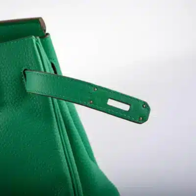 Hermès 2012 Birkin 30 Menthe Clemence Palladium Hardware Lushentic inspired bags