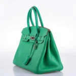 Hermès 2012 Birkin 30 Menthe Clemence Palladium Hardware Lushentic inspired bags