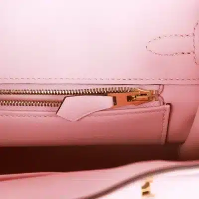 Hermès 2015 Birkin 25 Rose Sakura Swift Gold Hardware