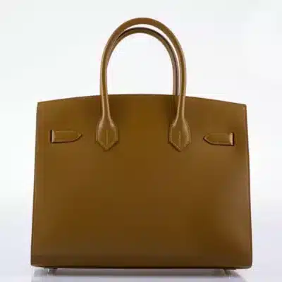 Hermès 2019 Birkin 30 Sellier Bronze Dore Madame Grain Palladium Hardware