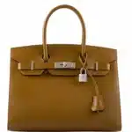 Hermès 2019 Birkin 30 Sellier Bronze Dore Madame Grain Palladium Hardware