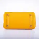 Hermès 2019 Jaune D'Or Epsom Palladium Hardware handbag dupes