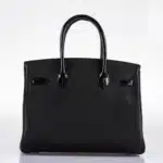 Hermès 2020 Birkin 30 Black Novillo & Niloticus Crocodile Rose Gold Hardware