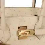 Hermès 2020 Birkin 30 Parchemin Ostrich Palladium Hardware