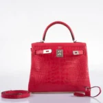 Hermès 2020 Kelly 28 Retourne Rose Extreme Matte Alligator Mississippiensis Palladium Hardware Hermès 2020 Kelly 28 Retourne Rose Extreme Matte Alligator Mississippiensis Palladium Hardware Lushentic replica handbags