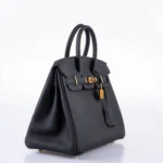 Hermès Birkin 25 Black Togo Gold Hardware