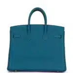 Hermès Birkin 25 Cobalt Togo Gold Hardware