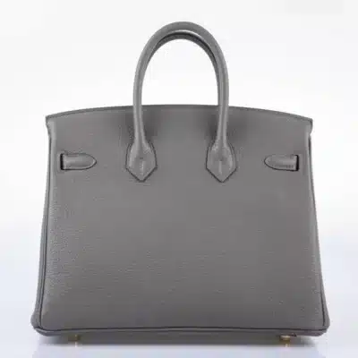 Hermès Birkin 25 Gris Meyer Togo Gold Hardware