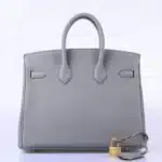 Hermès Birkin 25 Gris Mouette Togo Gold Hardware Luxury replica handbag