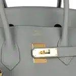 Hermès Birkin 25 Gris Mouette Togo Gold Hardware Luxury replica handbag