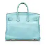 Hermès Birkin 25 Light Blue Swift Palladium Hardware