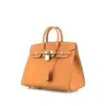 Hermès Birkin 25 Orange Epsom Silver Hardware