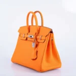 Hermès Birkin 25 Orange Minium Togo Palladium Hardware Quality Replica