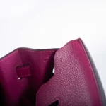 Hermès Birkin 25 Rose Pourpre Togo Palladium Hardware Luxury bag