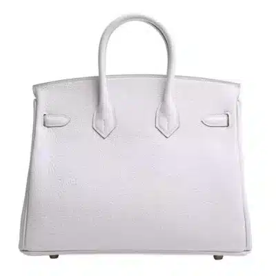 Hermès Birkin 25 White Togo Gold Hardware dupes bag