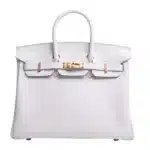 Hermès Birkin 25 White Togo Gold Hardware Luxury bag