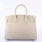 Hermès Birkin 30 Beton Matte Alligator Mississippiensis Gold Hardware