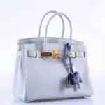 Hermès Birkin 30 Blue Pale Togo Gold Hardware Lushentic bags